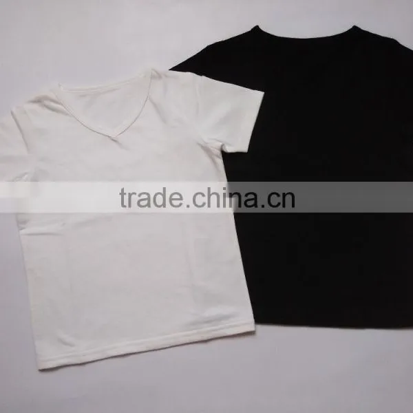 100% Cotton Plain Color Blank T Shirt Baby T-shirts photo-3