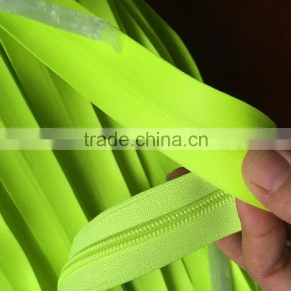Wholesale 7#long Chain Waterproof PVC Zipper for Bag photo-2