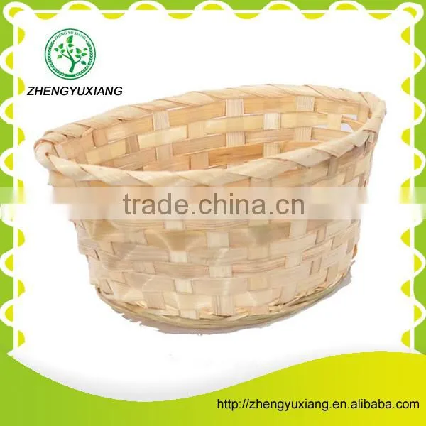 Handmade Bamboo Oval Basket photo-3