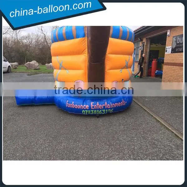 Fantastic Themed Inflatable Pirate Ship Bounce House Games With Slippy Slide photo-2