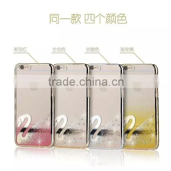 2016 Newest Mobile Phone Cover Case Electroplate Diamond Image Tpu for IPhone 6 6s 6plus photo-6