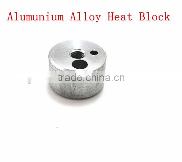 Wholesale 3d Printer Parts/accessory Delta Kossel Rostock Aluminum Alloy Heat Block M6 Threaded Nozzle photo-2