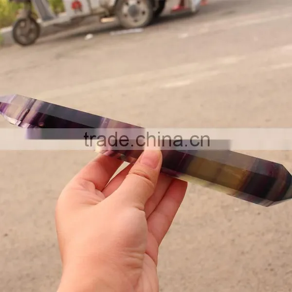 Hot Sale Fluorite Crystal Points Rock Quartz photo-4