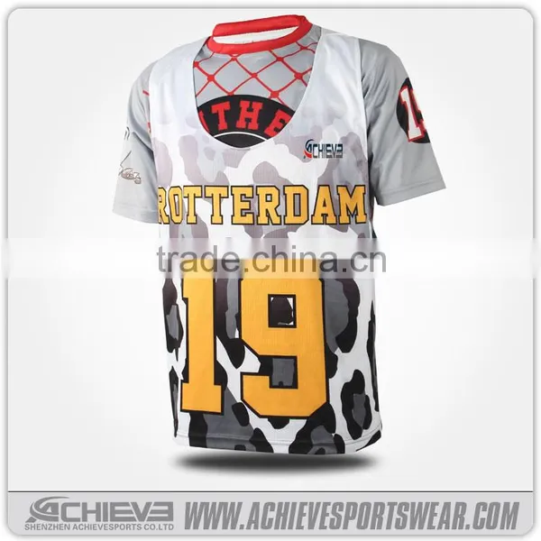2016 Professional Dye Sublimation Sportswear Reversible Custom Made Lacrosse Jersey photo-2
