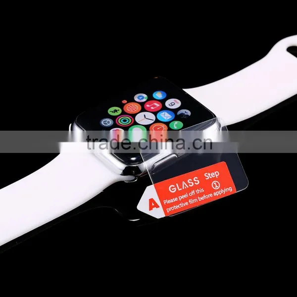 Tempered Glass Screen Protector Case For Apple Watch 42mm 38mm Clear Reinforced Film Ultra Thin For Apple Watch With Retail Box photo-3