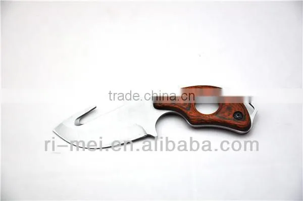 Round Blade Cutting Combat Knife