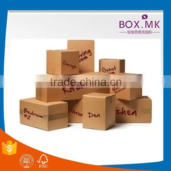 China Top Quadrilateral Custom Packaging Boxes Corrugated Carton Box