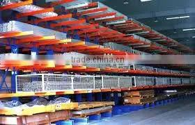 8.10 lumber storage Cantilever with wire decking