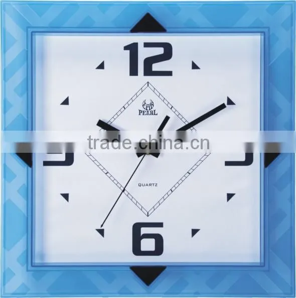 Pearl Square Colourful Wall Clock PW248 photo-3