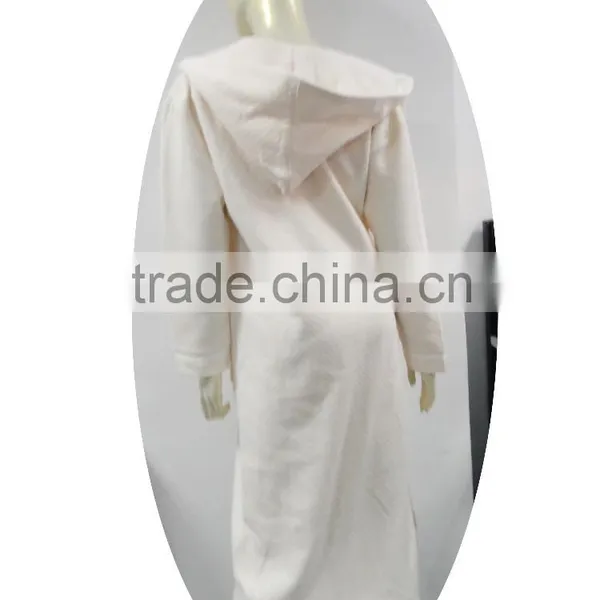 Pink Pajama Long Robe With Hoody photo-5