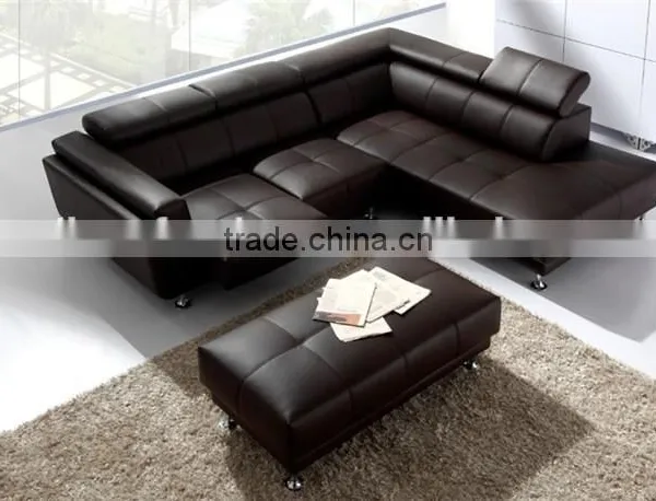 Heated Leather Sofa