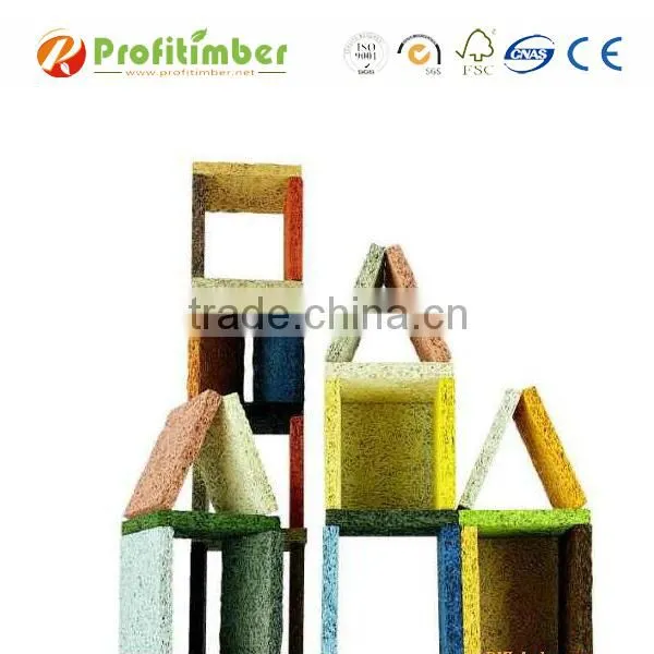 Fireproof and Sound Absorbing Interior Wood Wool Acoustic Panel photo-6