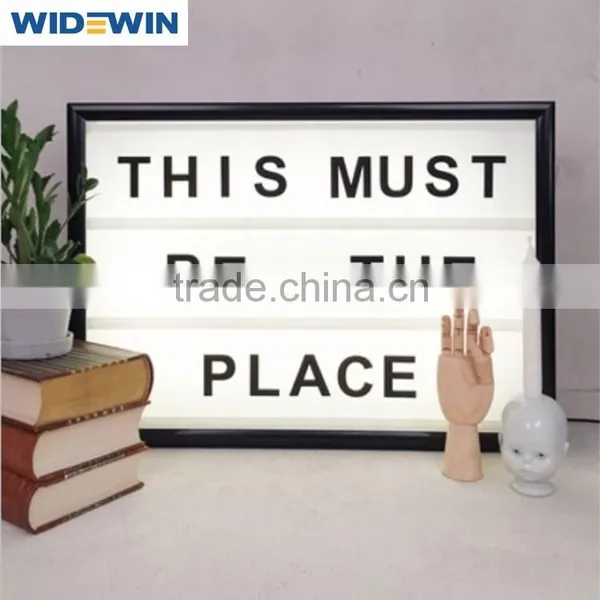 A3/A4/A5 Changeable Letter Light Box / Advertising Light Box photo-3
