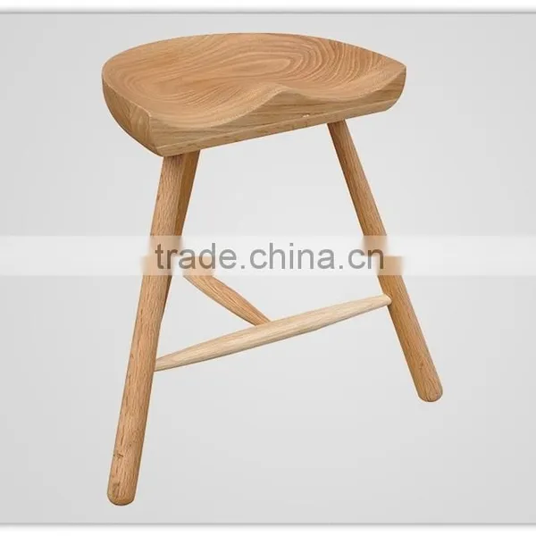 3 Legged Wooden Stool photo-4