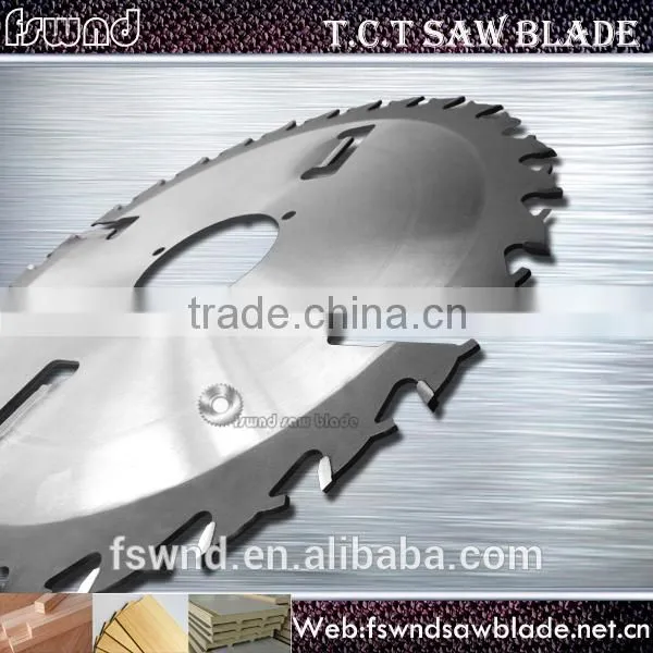 Solid Wood Cutting Tungsten Carbide Tipped Circular Saw Blade With Rakers photo-3