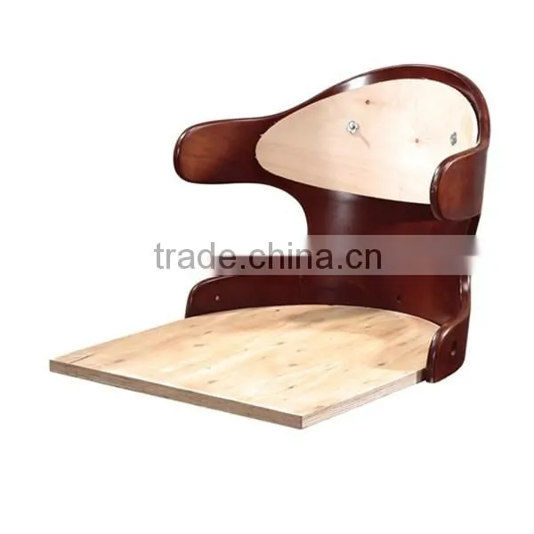 Bent Plywood Seat Bar Stool,chromed Gas Lift and Base, Height Adjustable Bar Stool HY2022H photo-4
