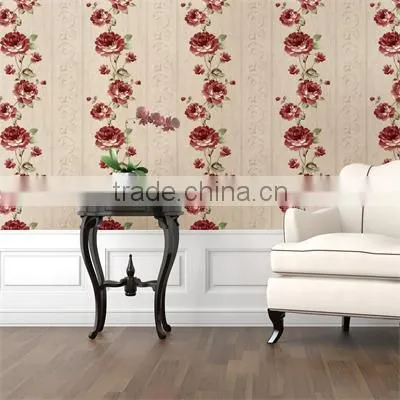 2016 New Building Material Interior Home Design Flower Wallpaper photo-4