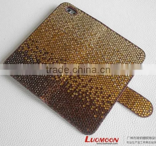 High Quality Diamond Leather Mobile Phone Case for IPhone 6 Phone 6 Plus photo-5