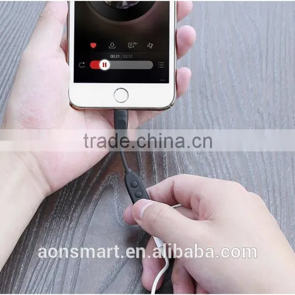 3.5 mm Audio Jack Adapter Light up Headphone Cable for Iphone 7 photo-4