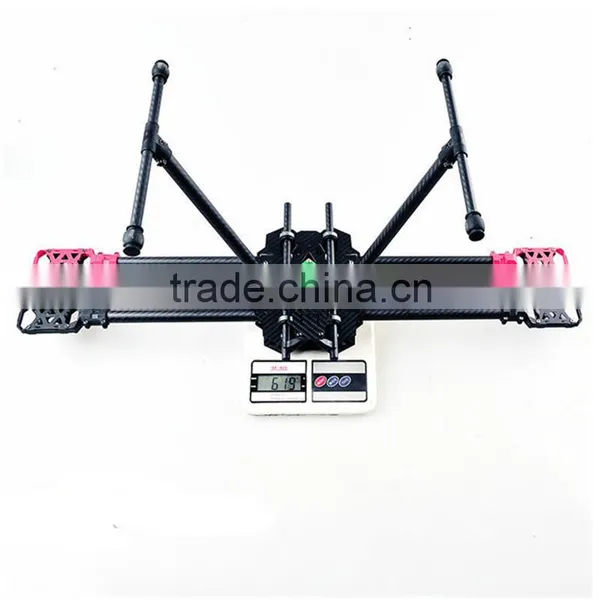 HMF S680 DIY Carbon Fiber Solder PCB Folding Hexacopter Frame Kit photo-5