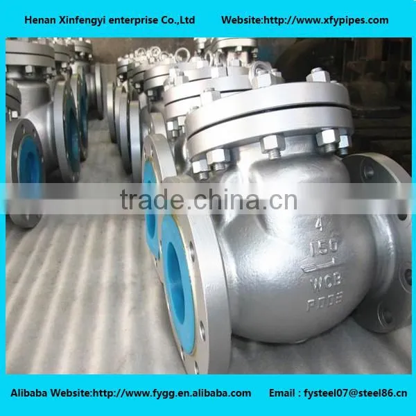 6 INCH ANSI 125LB CAST IRON SWING TYPE CHECK VALVE photo-3