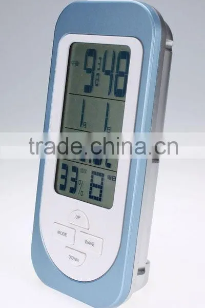Weather Station With LCD Display LED Back Light Radio Wave (RW003-0)