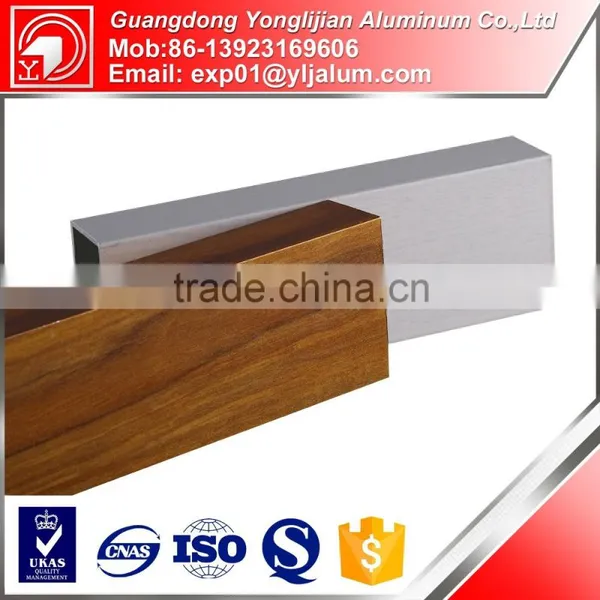 Customized 6063t5 Powder Coated Industrial Alloy Aluminum Extrusion Profile photo-6