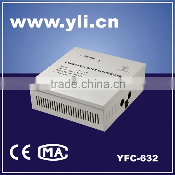 Emergency Door Controller With Feedback Signal