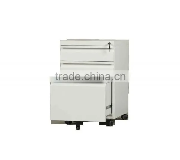 Office Metal Cupboard Drawer Divide Mobile Cabinet Steel Pedestal File Storage Cabinet Industrial photo-5