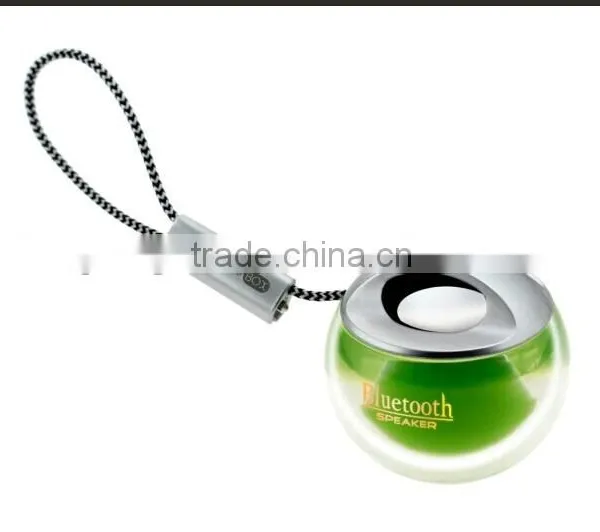 Mini Portable Splashproof Bluetooth Car Speakers With Microphone AUX Port Crytal photo-3