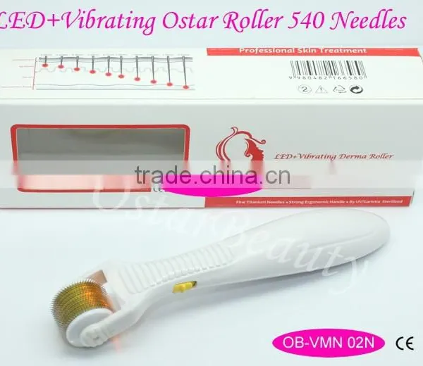 Popular Sale!! Vibrating Photon Skin Inject Roller Therapy OB-VMN 02 photo-6