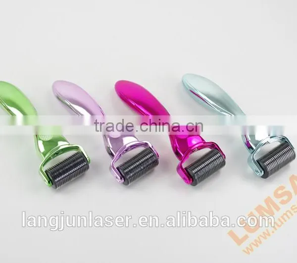 4 In 1 Derma Roller Factory Direct Wholesale Smart Plastic Derma Hair Restoration Roller Titanium In Derma Rolling System 2.0mm photo-2