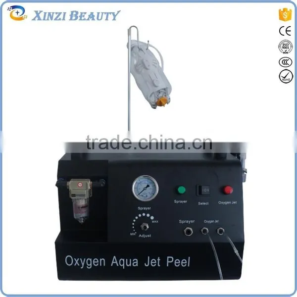 2016 Hot Selling Spa Water Oxygen Jet Peel Hyperbaric Oxygen Facial Machine Anti-aging Facial Treatment Machine For Sale Diamond Dermabrasion photo-4