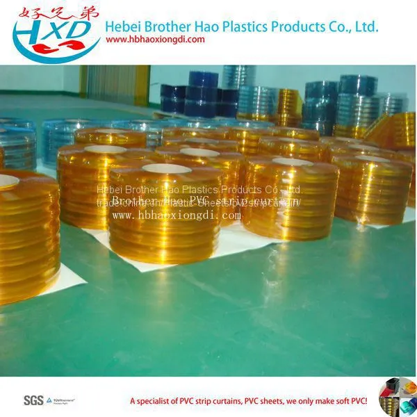 Colorful Flexible Transparent Plastic Strip Curtain Doors photo-2