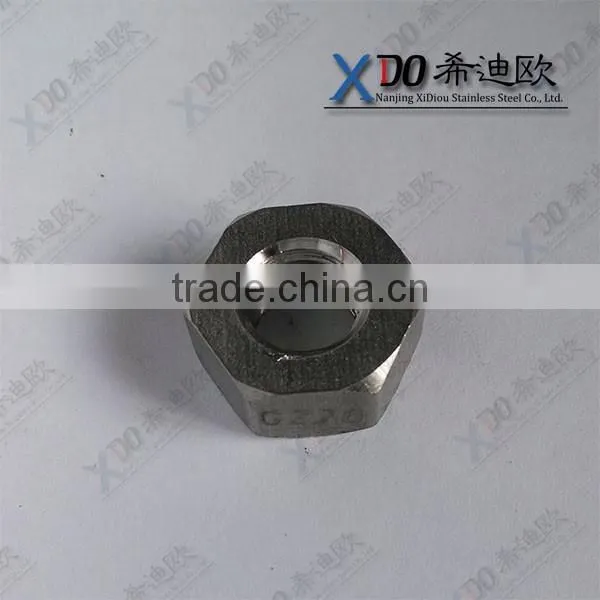 Inconel601 High Strength Hardware Fastener Din Standard Stainless Steel Hexagon Nut Din 934 photo-3