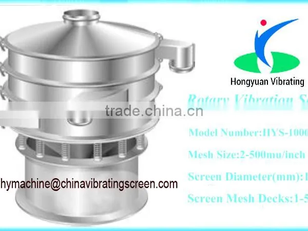 Fine Powder Screening Rotary Vibrating Screen& Rotary Vibration Screen