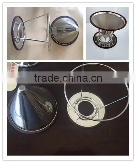 Supreme Stainless Steel Pour Over Coffee Dripper/reusable Coffee Filter/camping Coffee Maker photo-3