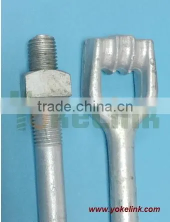 High Quality Forged Thimble Eye Anchor Rod Earth Screw Anchor Rod photo-4