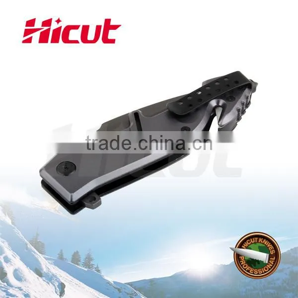 Survival Folding Emergency Knife With Belt Cutter & Glass Break photo-2