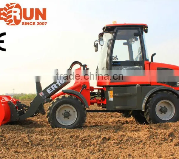 Qingdao Everun New 1.0 Ton Farm Machinery Mini Wheel Loader Made In China photo-5