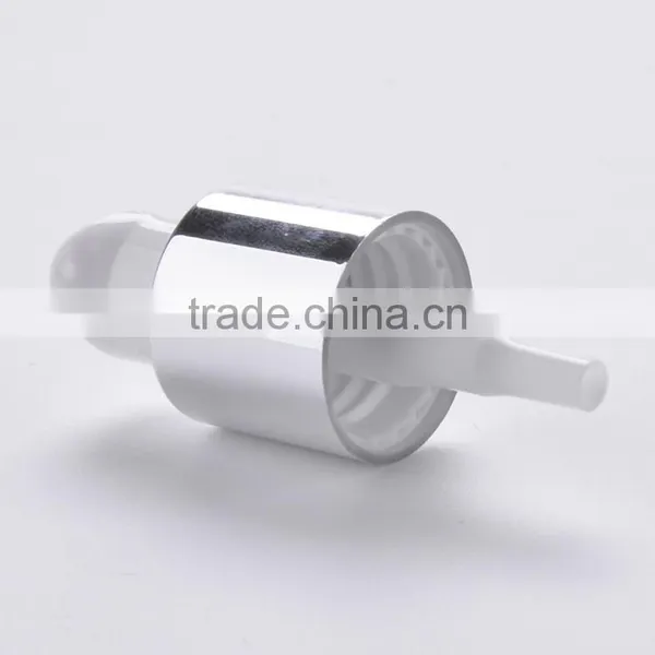 Good Quality Cream Pump With Silver Aluminum Collar photo-5