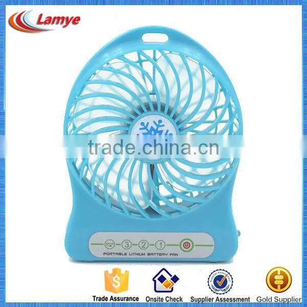 Home Appliances Plastic Hand Fan , Electric Portable Usb Mini Fan for Gift photo-5