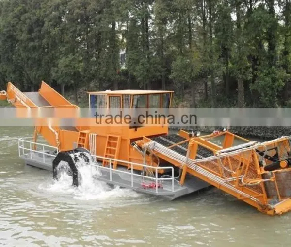 Full Automatic Hydraulic Aquatic Weed Harvester photo-4