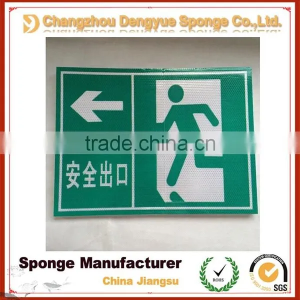 Anti-aging Waterproof Outside/indoor Stairs School Indicating Quard Rubber Foam photo-5