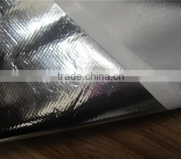 High Quality Reflective Aluminium Foil Polymer Adhesive Roof Sheeting photo-2