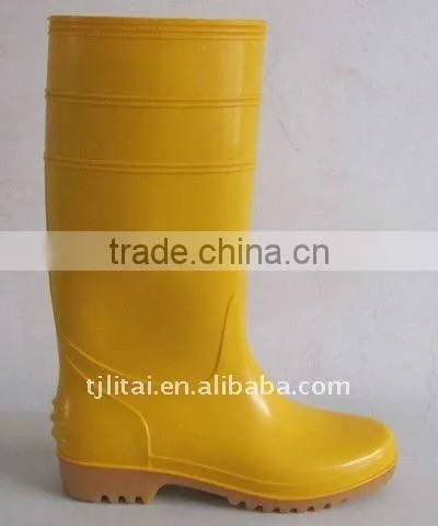 2016 Hot Sale Outdoor PVC Rain Boots for Women and Girl Cheap PVC Rain Boots photo-5