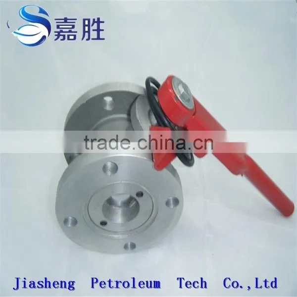Factory Supply Aluminium Flange Ball Valve With Handle photo-5