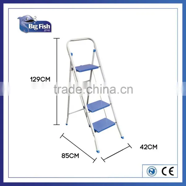 Compact Household Various Aluminum & Steel & ABS Plastic 4 Tiers Folding Steps Platform Ladders photo-2