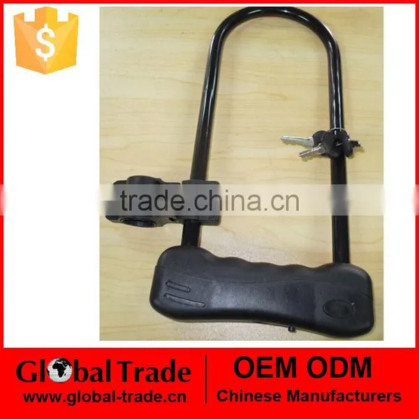 450168 New13MM Bicycle Mountain Bike U Lock D Lock