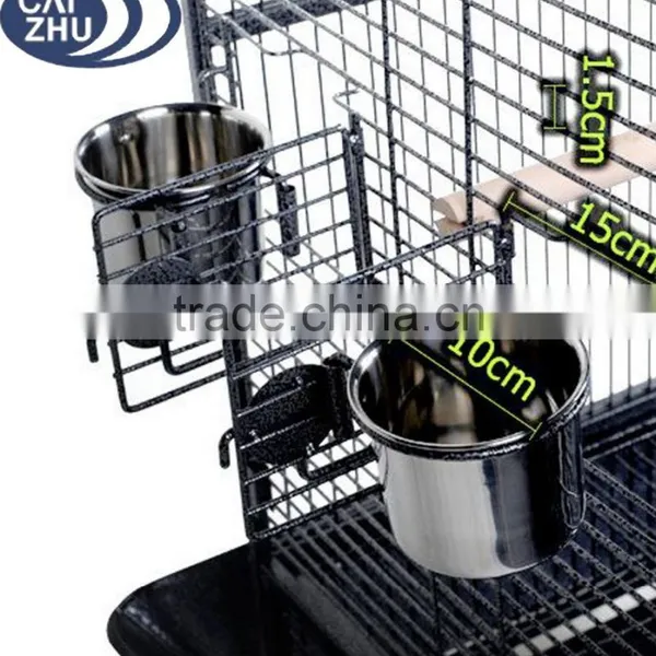 Parrot Pet Aviary Bird Cage 170cm Black Shopiverse Deal photo-4